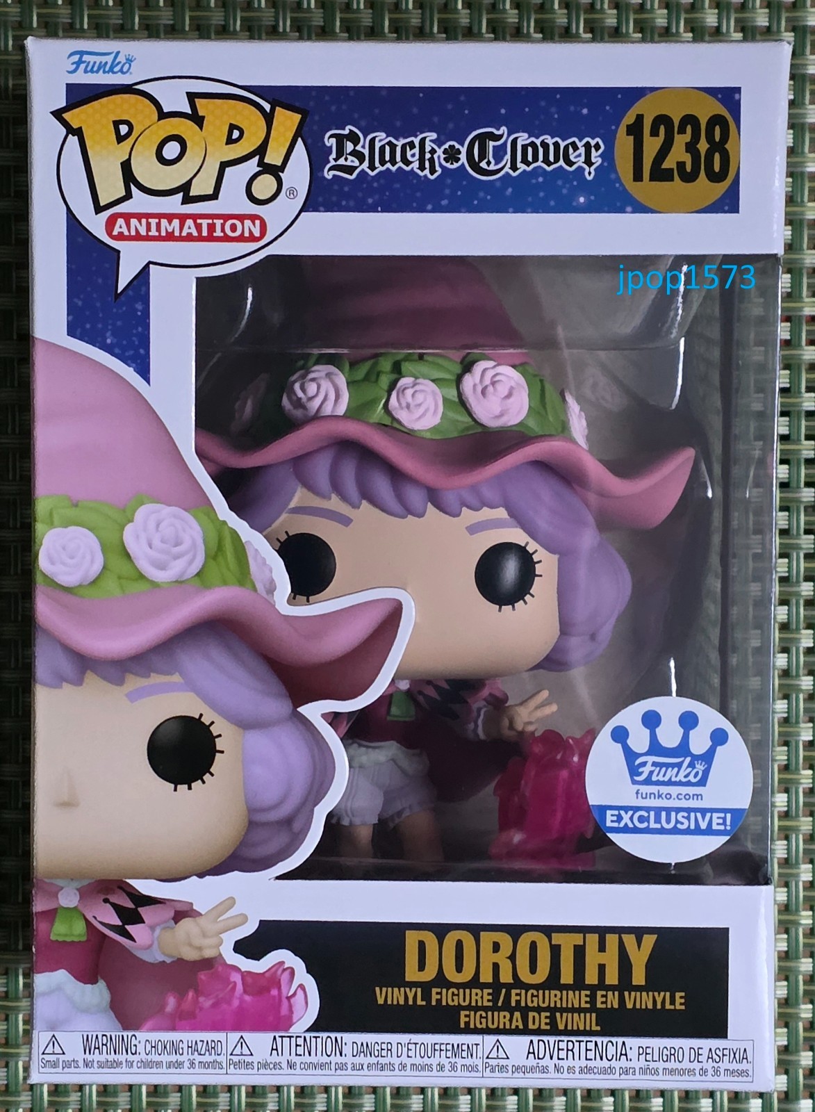 Funko Pop Black Clover Dorothy 1238 - Funko Shop Exclusive!