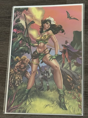 #ad Rogue: Savage Land #1 1:100 Virgin Variant J. Scott Campbell 2025 NM $45.00