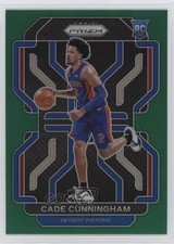 2021-22 Panini Prizm Green Prizm Cade Cunningham #282 13n2