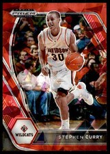 2021 Panini Prizm Draft Picks #56 Stephen Curry Red Ice