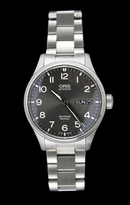 ORIS Big Crown ProPilot Ref 7698 45mm Steel Grey Dial Day Date