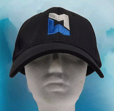 Cap America Golf Hat Black PIS M Logo Strapback Baseball Cap Cotton Twill Dad