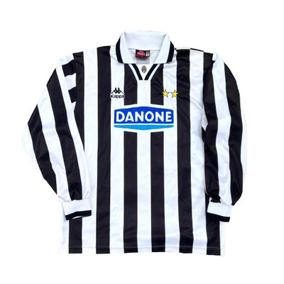 JUVENTUS 1994/1995 HOME KAPPA FOOTBALL SHIRT JERSEY MAGILA LONG SLEEVES SZ XL