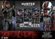 Hot Toys Star Wars The Bad Batch Hunter 1/6 Scale TMS050 NEW Factory Sealed