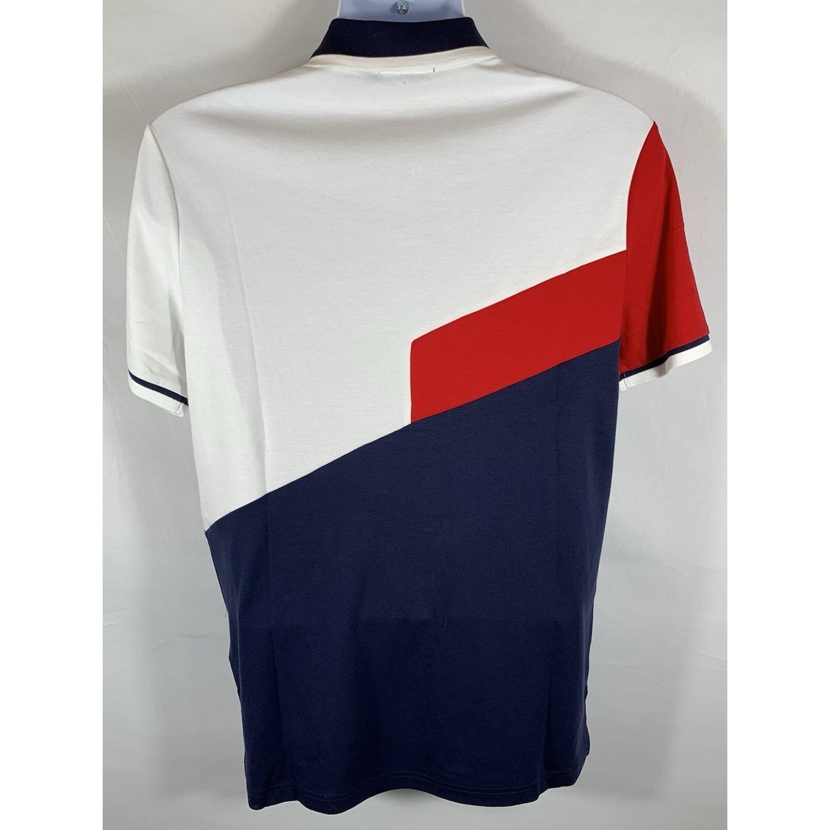 Polo Ralph Lauren Shirt Classic Fit Red White & Blue Mens Size