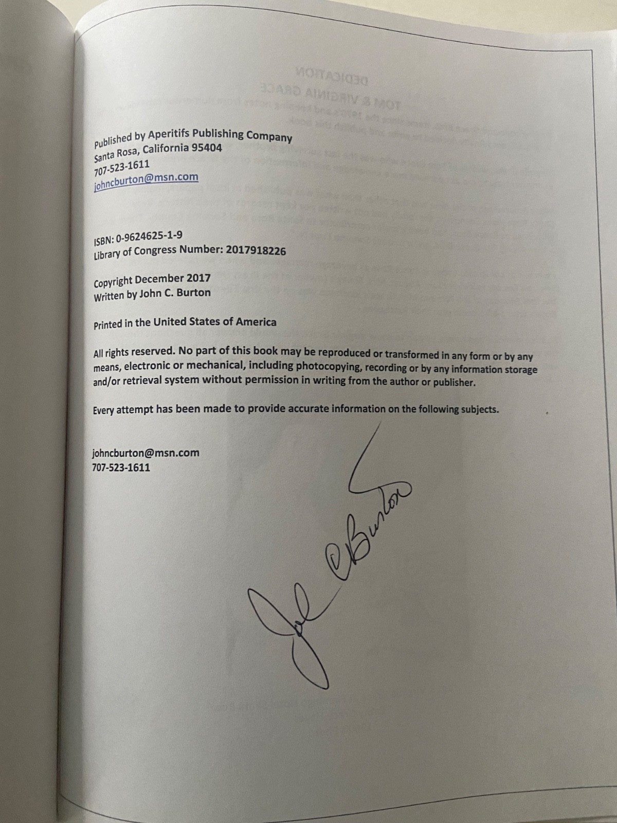 SIGNED ~ Grace Bros. Breweries, History & Memorabilia: Santa Rosa - Los Angeles