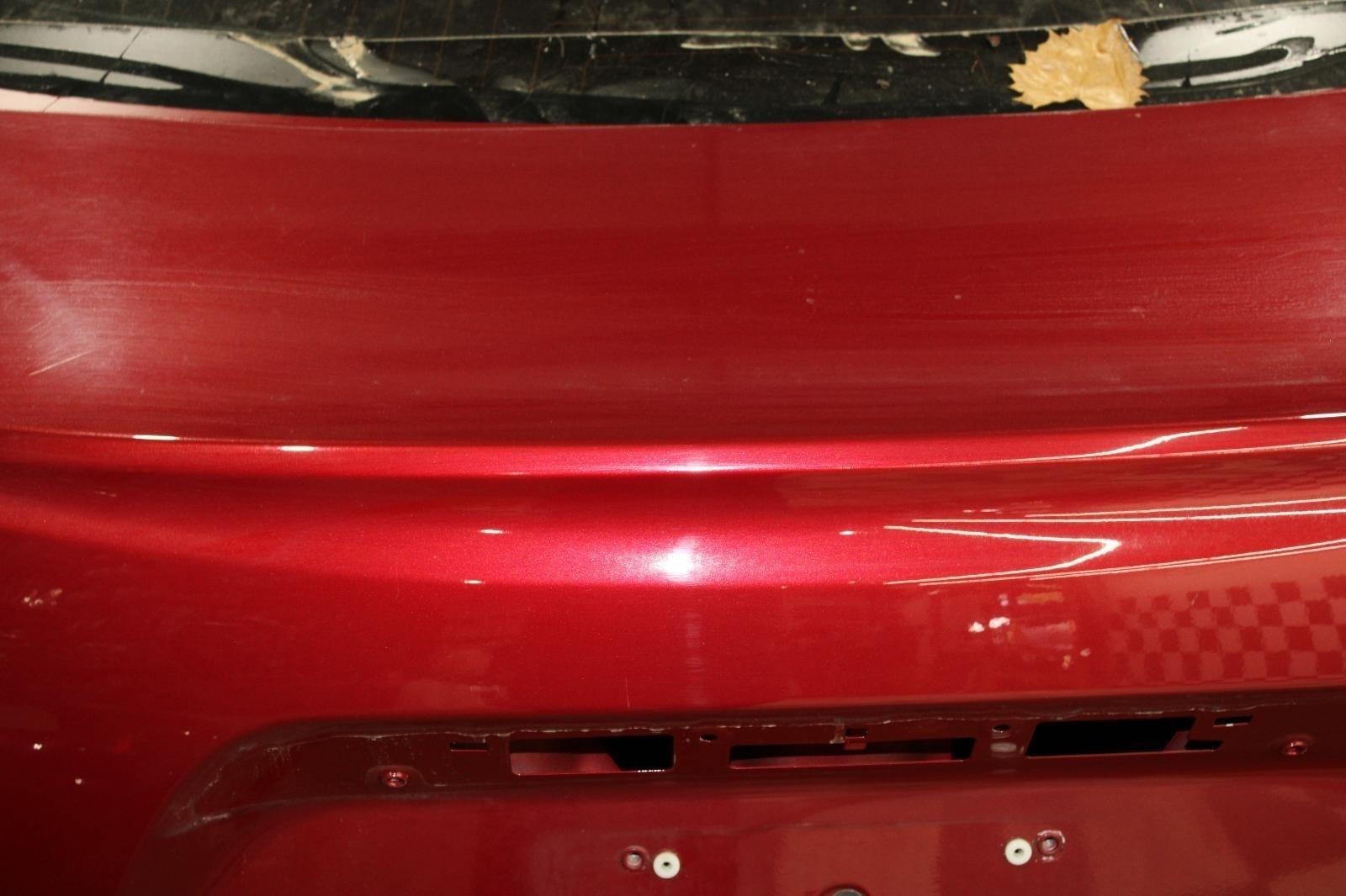 Maserati Ghibli 2014-2020 Rear Condenser compartment lid Red
