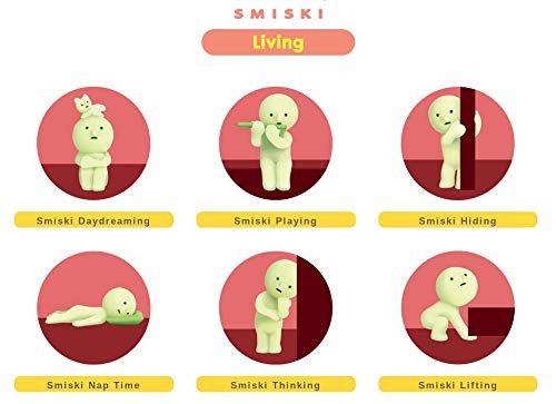 Dreams Smiski Glow in The Dark Figure, Living Series, Random Style, 1 Pack - Picture 2 of 4