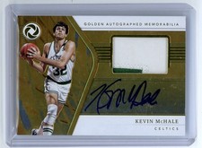 2018-19 Panini Opulence Golden Kevin McHale Game Used Prime Patch Auto /25 HOF