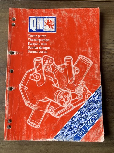 QUINTON HAZELL QH1 WASSERPUMPEN KATALOG 1998/99