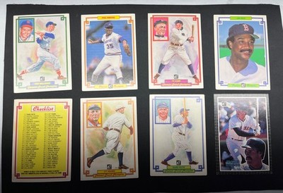 1984 Donruss Grand Champions- Ruth, Cobb, Young, And More!! Plus A 1985 Boggs