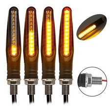 Motor Bike Indicators Led Flowing Water Blinker Bendable Flashing Signals Motor Bike Indicators Led Flowing Water Blinker Bendable Flashing Signals