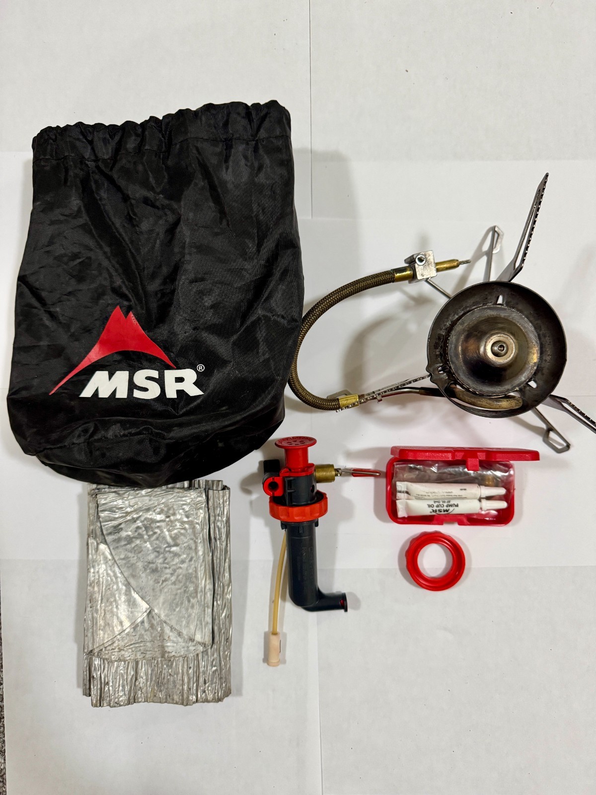 MSR Whisperlite International Stove w/Pump, Service Kit, Bag
