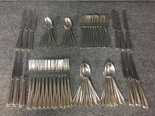 Reed & Barton Bristol 18/10 Stainless Steel 60 Piece Service for 12 Flatware