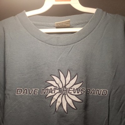 Vintage 90s Dave Matthews Band Concert T-Shirt Sz L with Musictoday Tags