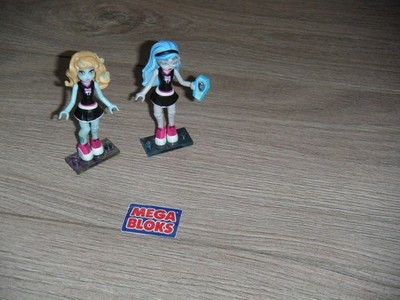 Mega Bloks Monster High Restposten - Ghoulia Yelps & Lagoona - Mega Bloks Konvolut