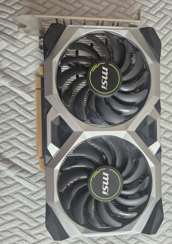 MSI NVIDIA GeForce GTX 1660 SUPER 6GB VENTUS XS OC Turing Graphics Card-unboxed