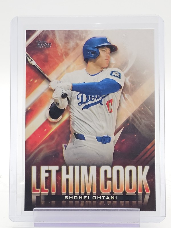 SHOHEI OHTANI 2024 TOPPS UPDATE SERIES LET HIM COOK #LHC-1 DODGERS Q7457