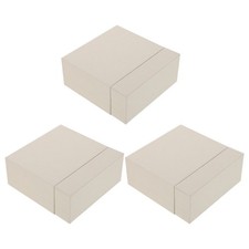 3pcs Drawer Jewelry Organizer Box Paper Storage Jewelry Display Box for