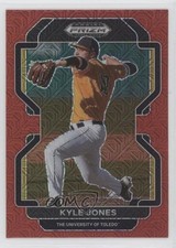 2022 Panini Prizm Draft Picks Red Mojo Prizm Kyle Jones #PDP204 10qe