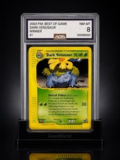 Dark Venusaur Cgc 8 Mint Best Of Game Promo 7 Promos Pokemon Card 2003 on eBay