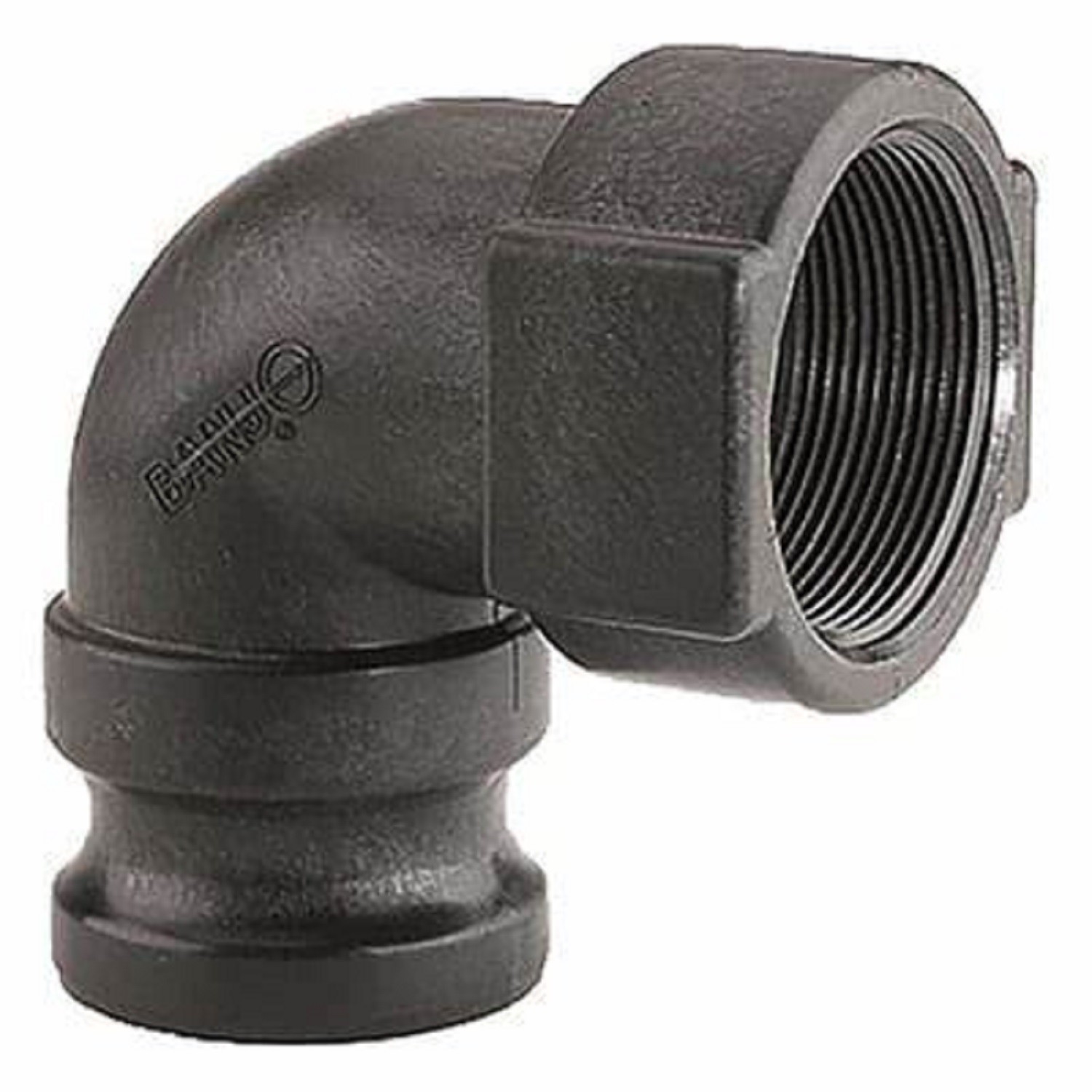 Banjo 90 Degree Poly Cam Lever Elbow 2" Male Adapter X 2" Female Thread - 200A90
