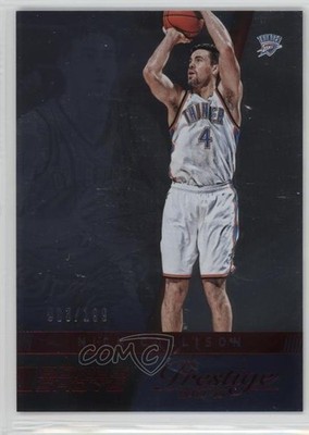 2014-15 Panini Prestige Bonus Shots Red Plus 3/199 Nick Collison #19 0f8