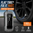 NAIWEICHI Tire Inflator Portable Air Pump - Cordless Air Pump for Car Tires