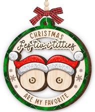 Funny Christmas Ornaments 2025, White Elephant Gift Ideas for Adults Women, Funn