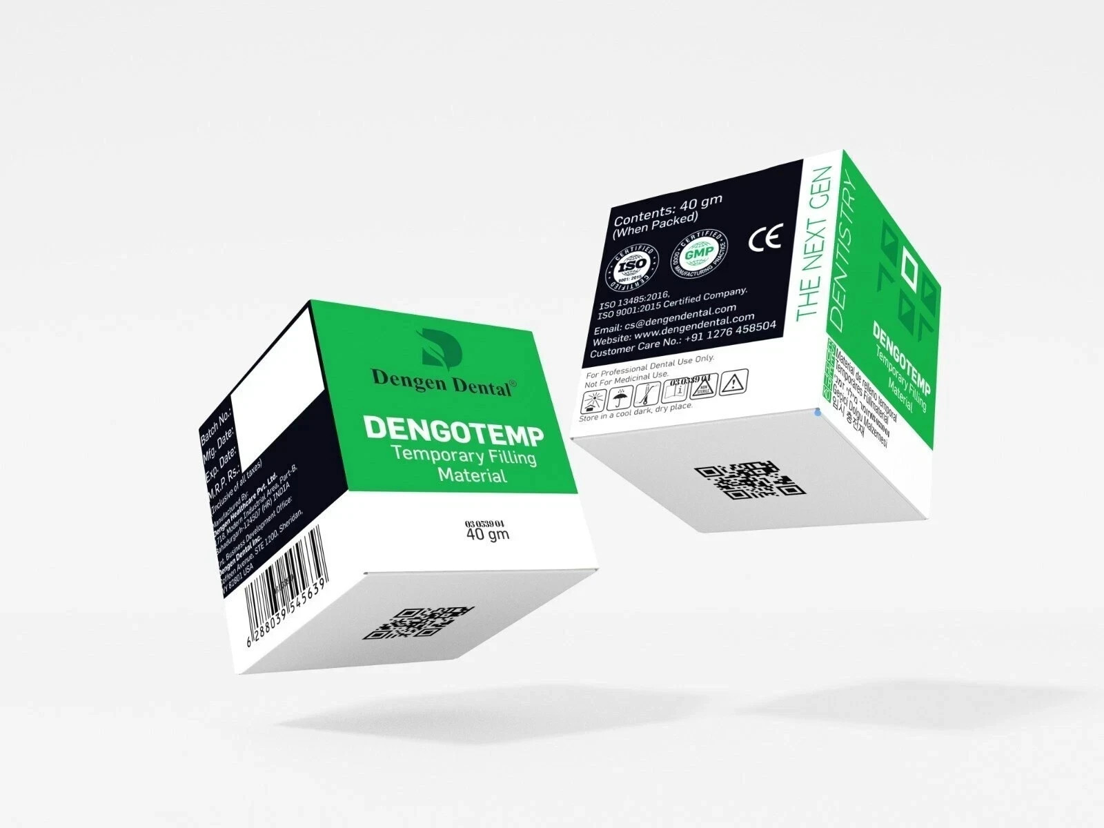 Dengen Dental Dengotemp Temporary Filling Material Fast Shipping