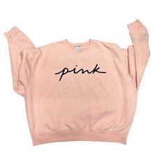 Victoria's Secret PINK Crew Neck Sweatshirt, Large