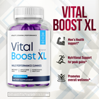 (3 Pack) Vital Boost XL Male Gummys Advanced Formula VitalBoost XL 180 Gummies