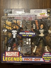 Marvel Legends Face Off Punisher vs. Jigsaw Action Figure Set 2006 Toy Biz NEW