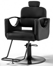 Black All Purpose Reclining Hydraulic Barber Chair Heavy Duty Salon Spa Beauty