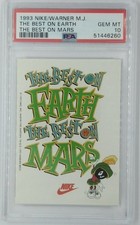 1993 Nike Jordan Warner Brothers The Best on Earth The Best on Mars PSA 10 Pop72