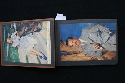 1948-1950 MOVIE STARS SCRAPBOOK - ELIZABETH TAYLOR - KATHERINE HEPBURN - E 24950