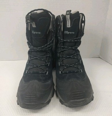 Columbia Mens Bugaboot Plus III Omni Heat Winter Boots Size US11 EU44 Black