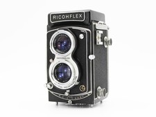 [Very Good] Ricoh Ricohflex New Dia 6x6 TLR Camera 80mm f/3.5 Lens From Japan
