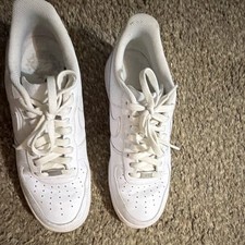 Nike Air Force 1 Men s White Leather Low Top ...