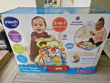 Image of VTech First Steps Baby Walker 2-in-1 Activity Learning Brand New sealed