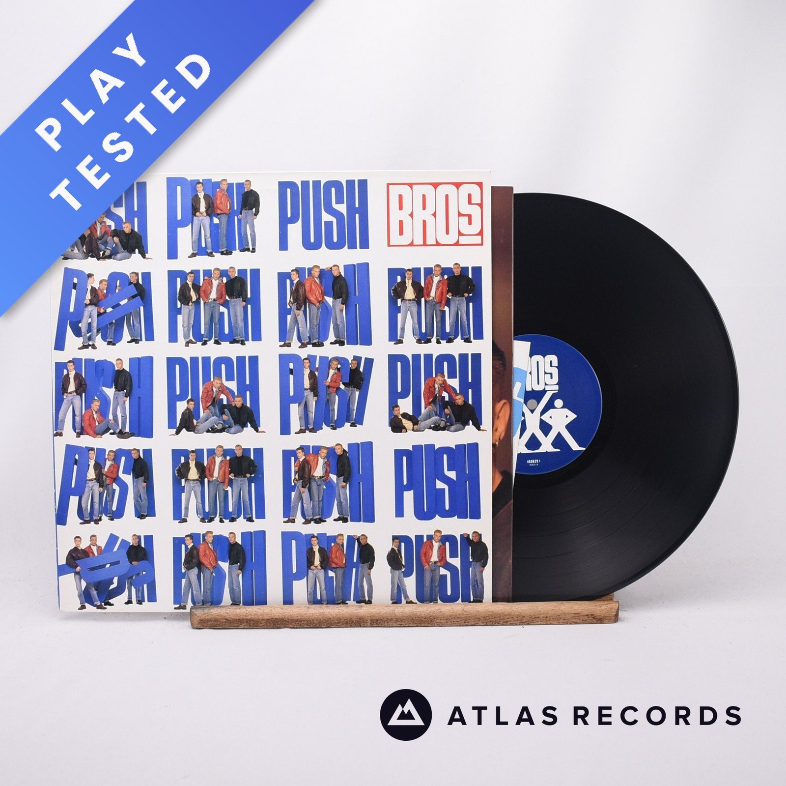 Bros Push LP Album Vinyl Record 1988 460629 1 CBS - EX/EX