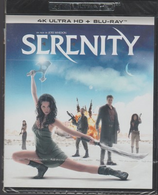 Serenity Blu Ray (E32) 4K Uktra HD - Neu - Französische Ausgabe - Madcjay