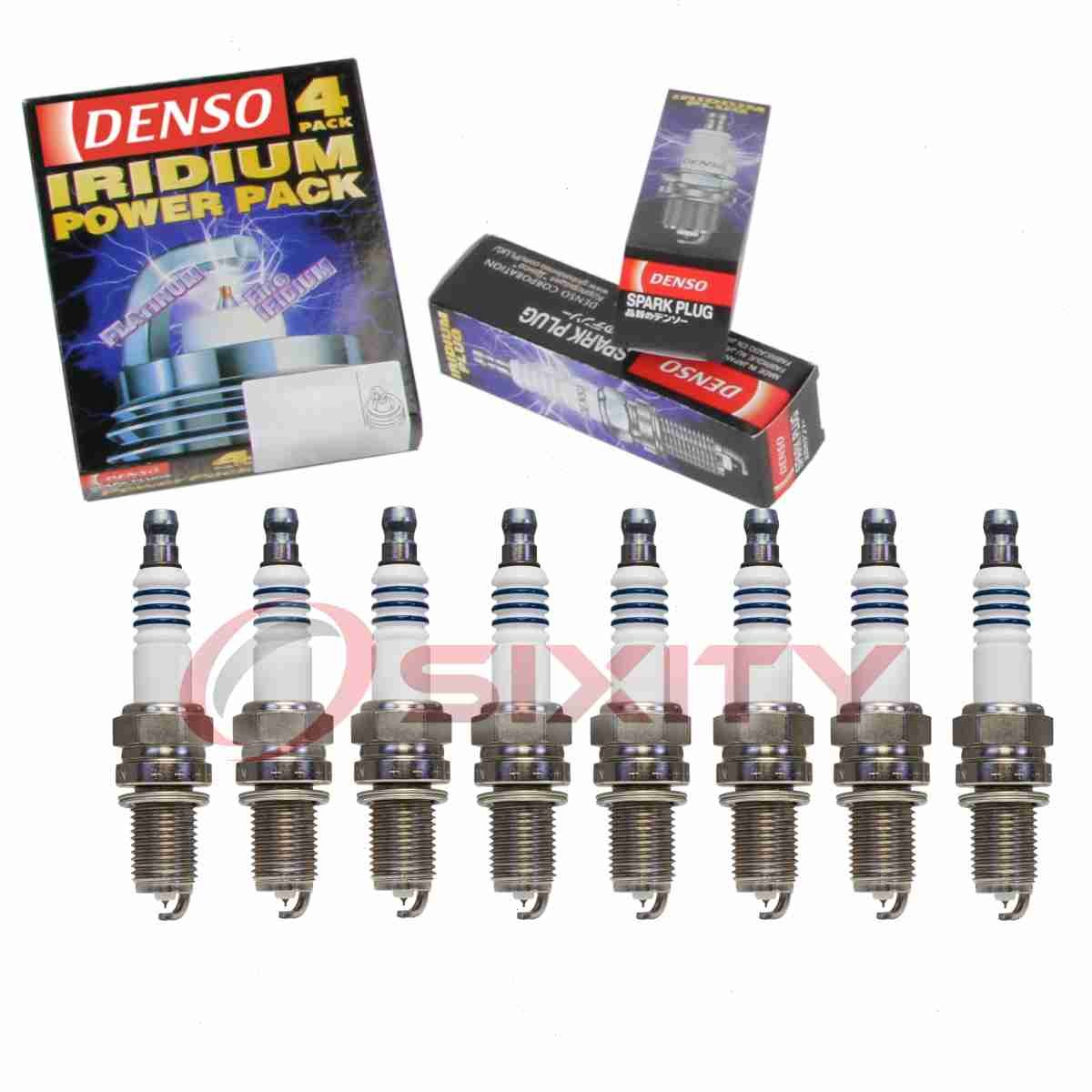 8 pc DENSO 5308 Iridium Power Spark Plugs for SP192435AA SP070500AA IXU22 ou