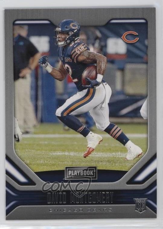2019 Panini Playbook Rookies David Montgomery #111 Rookie RC 0u9w