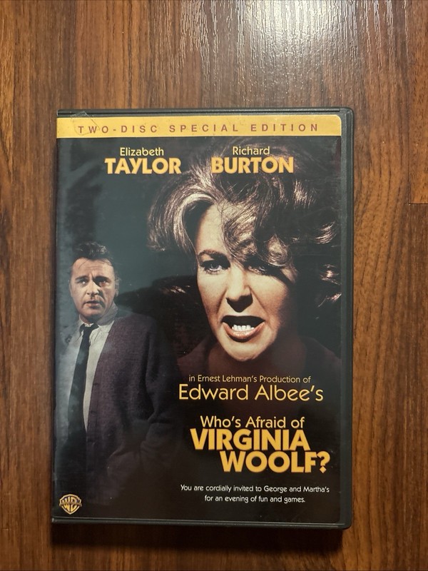 Who’s Afraid of Virginia Woolf? 2-Disc Special Edition DVD 2006 Elizabeth Taylor