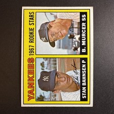 1967 Topps - 1967 Rookie Stars Bobby Murcer, Stan Bahnsen #93 (RC)