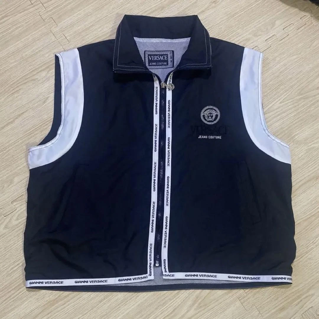 Versace Jeans Couture Pantalone Nero Elasticizzato Vita 43 cm Elegante Slim Fit