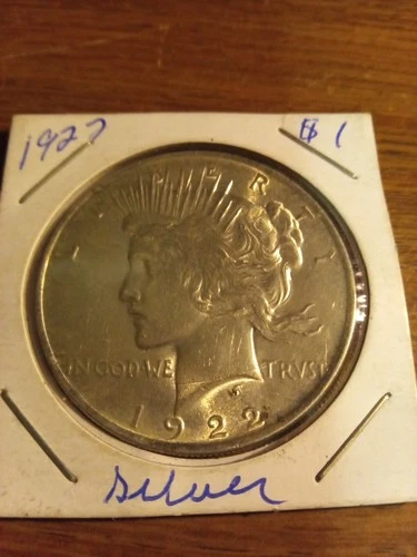 1922 Peace Dollar - Brilliant Uncirculated