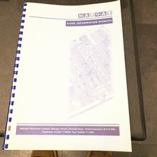 Maygay APOLLO FIGHT NIGHT Game INFORMATION Manual MAN497 ISSUE B Complete