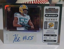 2022 Panini Contenders - Rookie Ticket Variation Kingsley Enagbare #237 (AU, RC)